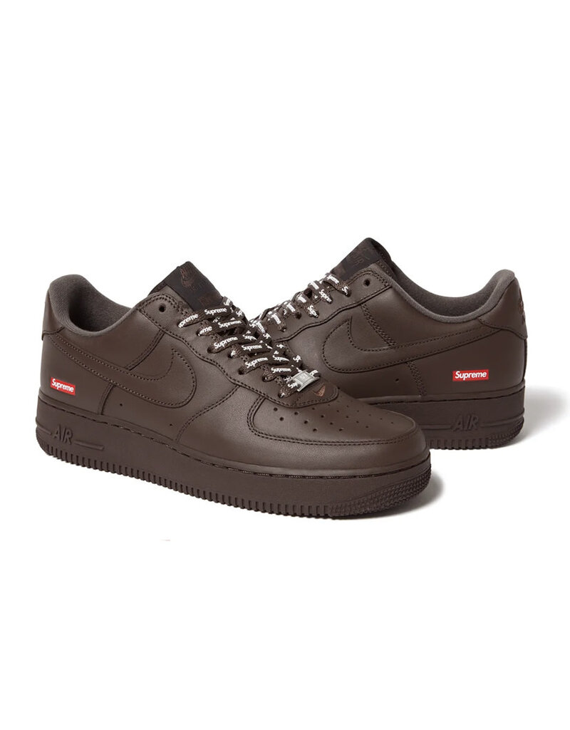 Nike SUPREME AIR FORCE 1 CHOCOLATE