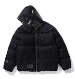 Abathing Ape BAPE SPORT MONOGRAM SHARK PUFFER