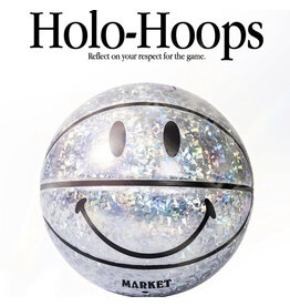 Market MKT SMILEY HOLOGRAM BASKETBALL