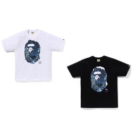 Abathing Ape BAPE CHRISTMAS PHOTO APE HEAD TEE