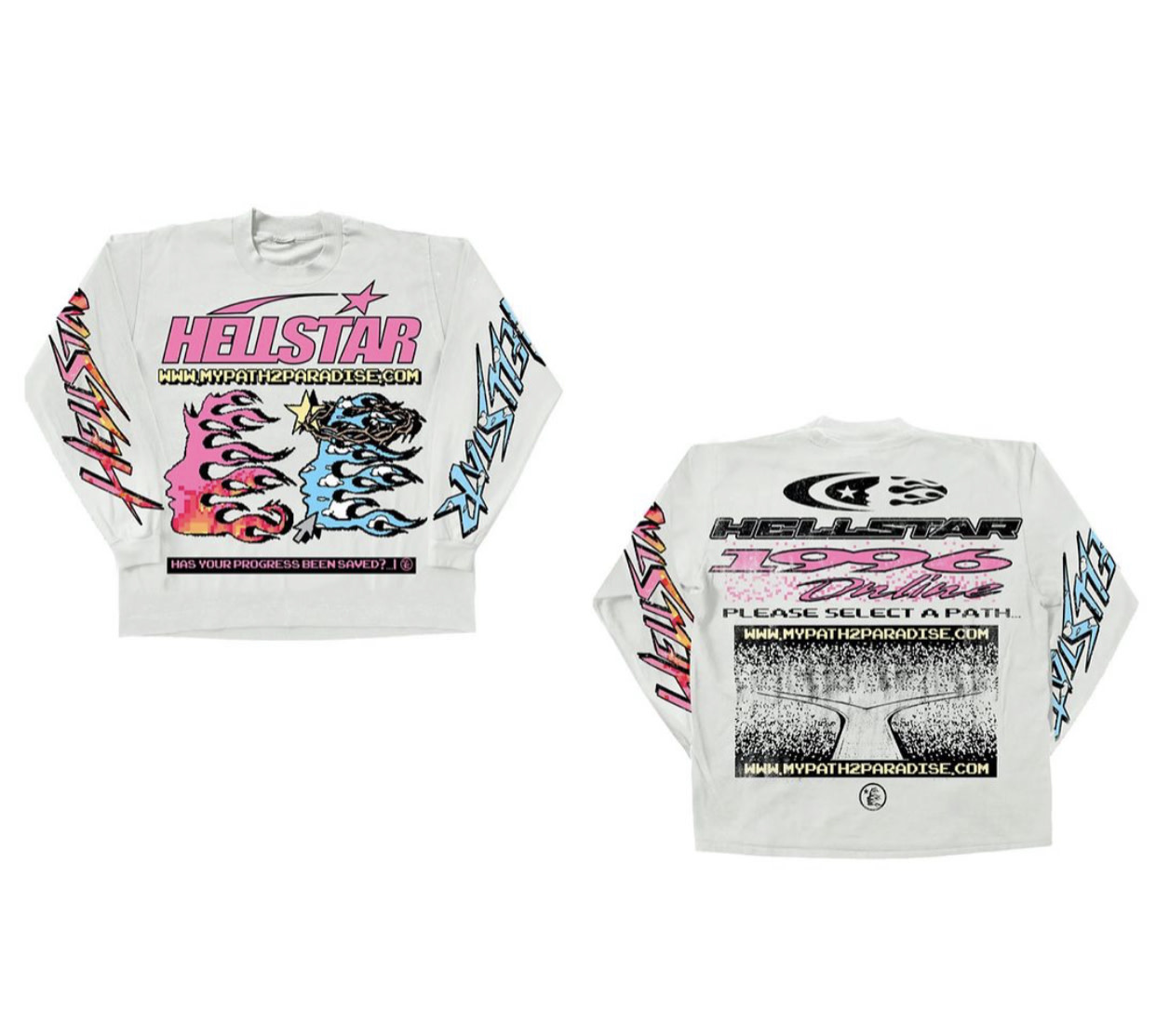HELLSTAR Hellstar Pixel LS Tee - Private Stock