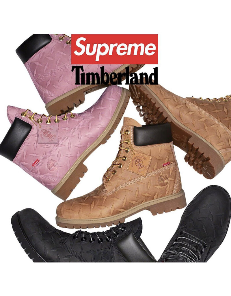 Supreme Supreme X Timberland Diamond Plate Boot