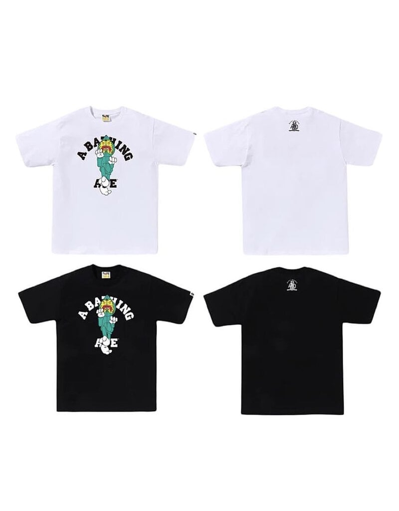 Abathing Ape BAPE TIGER MILO COLLEGE TEE