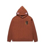 Abathing Ape BAPE X MCM SHARK PULLOVER HOODIE