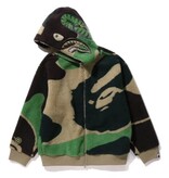 Abathing Ape BAPE MEGA CAMO SHARK BOA JACKET