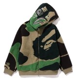 Abathing Ape BAPE MEGA CAMO SHARK BOA JACKET