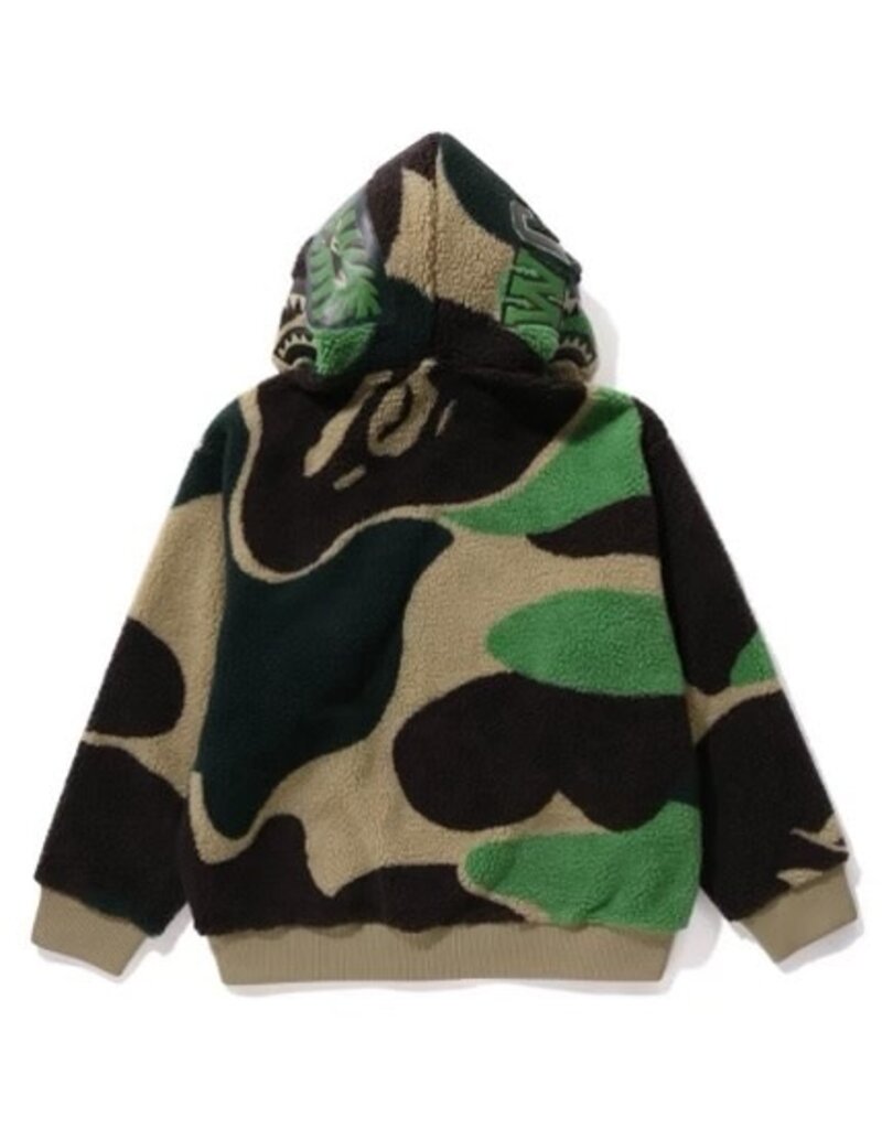 Abathing Ape BAPE MEGA CAMO SHARK BOA JACKET