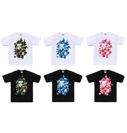 BAPE ABC REBUILD APE HEAD TEE