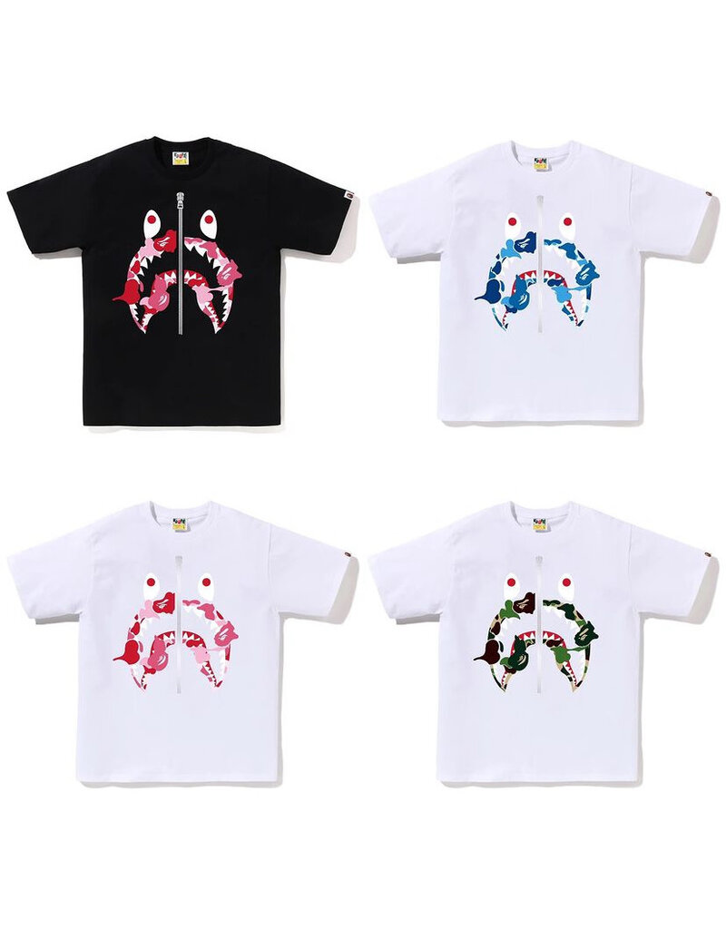 BAPE ABC REBUILD SHARK TEE