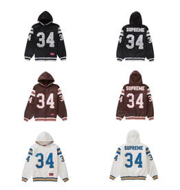 Supreme Supreme Football Zip Up Hoodie