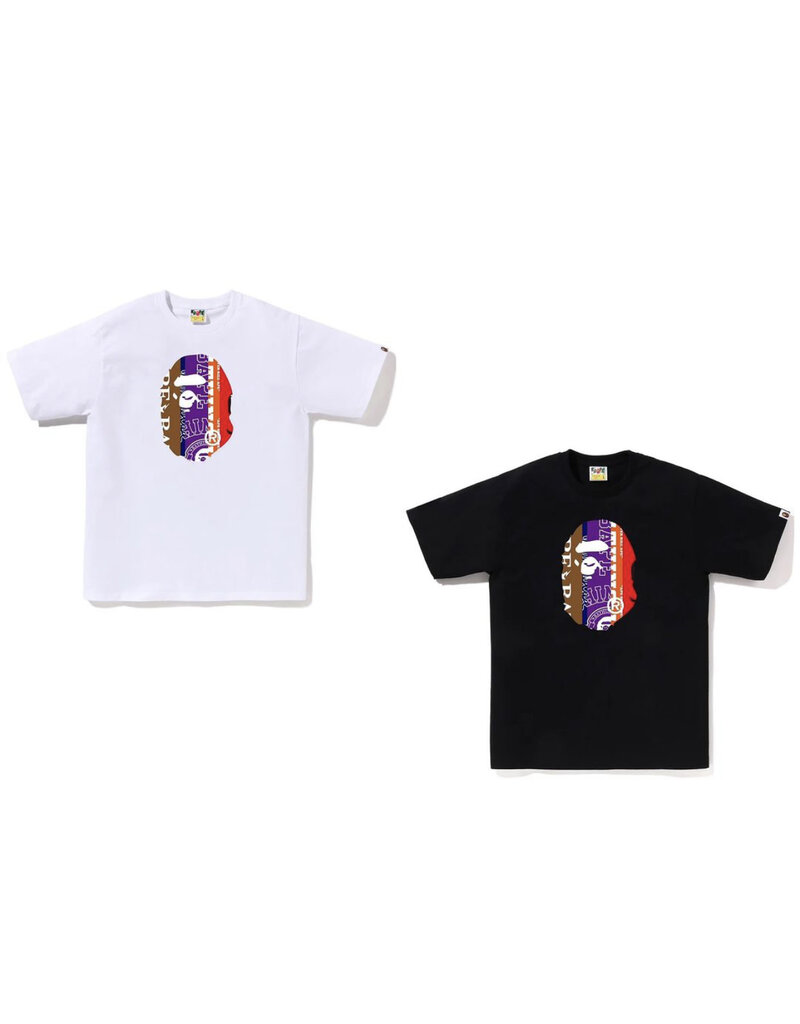 Abathing Ape BAPE FANS SCARF APE HEAD TEE