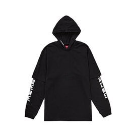 Supreme Supreme Layered Hooded L/S Top