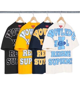 Supreme Supreme Overprint Knowledge Top