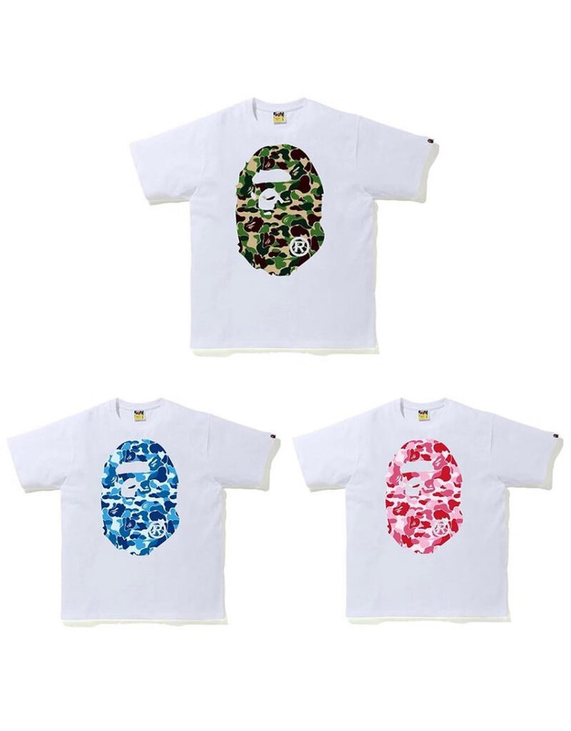 Abathing Ape BAPE ABC CAMO BIG APE HEAD TEE