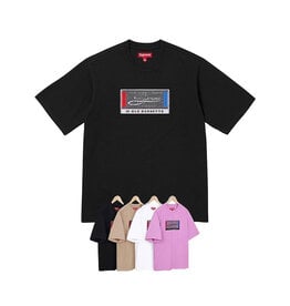 Supreme Supreme Intarsia Label S/S Top