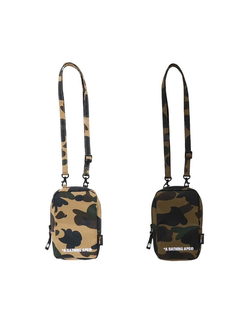 Abathing Ape BAPE 1ST CAMO PHONE SHOULDER BAG