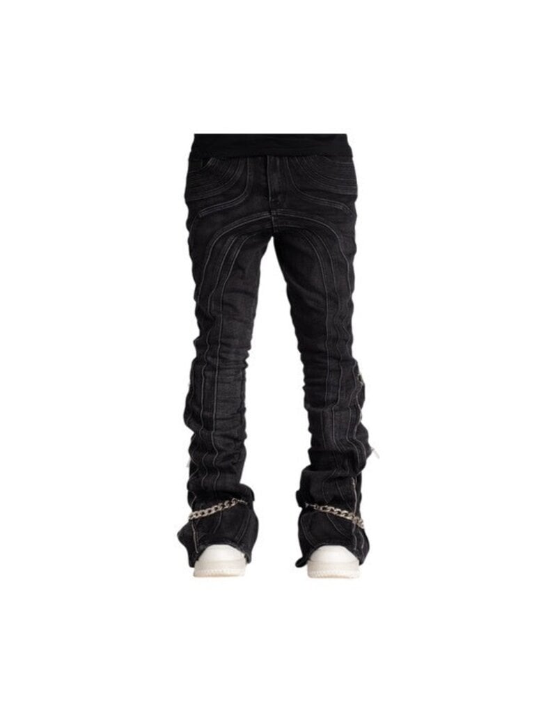 Guapi Guapi Iron Grey Chain denim