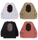 Abathing Ape BAPE BIG APE HEAD L/S TEE