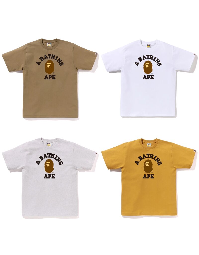 Abathing Ape BAPE COLLEGE TEE