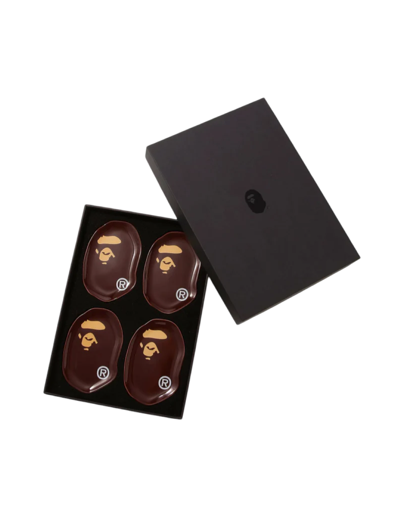 Abathing Ape BAPE APE HEAD CONDIMENT PLATE SET