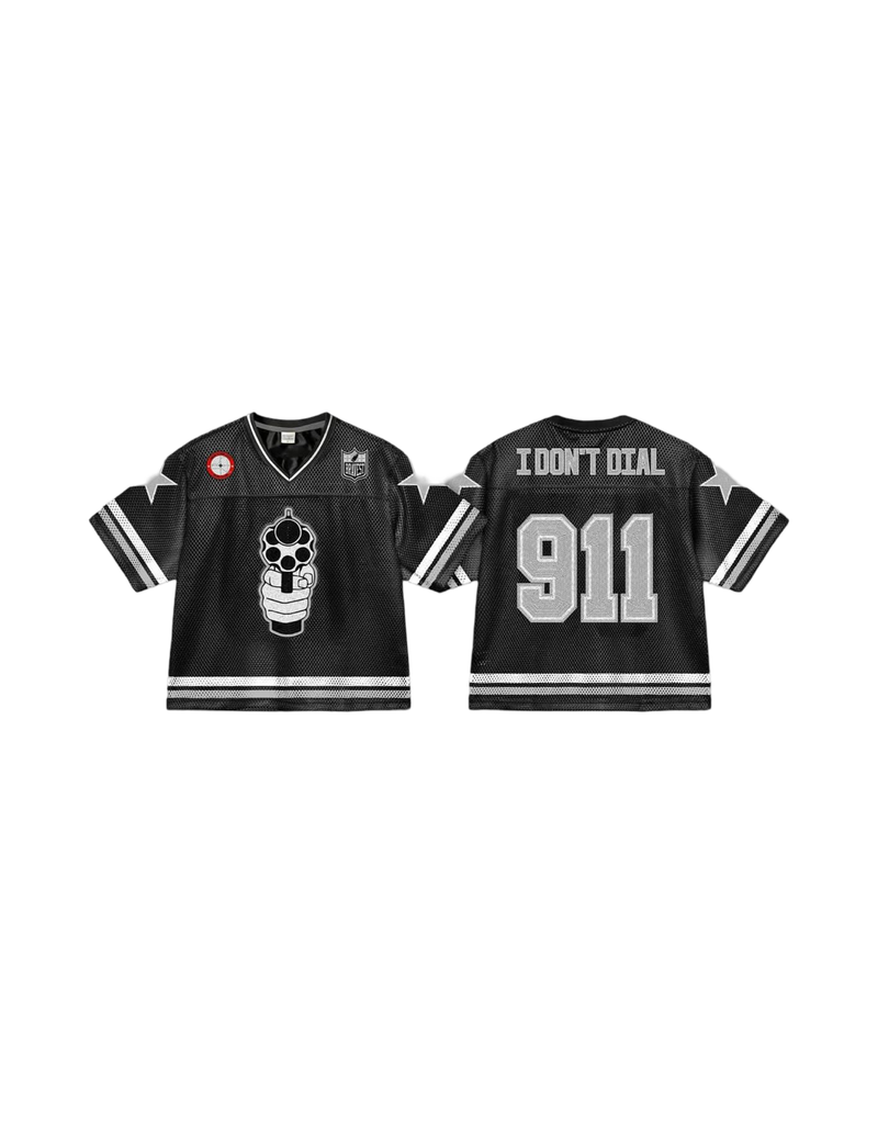 BRAVEST STUDIOS Bravest Studios 911 Football Jersey