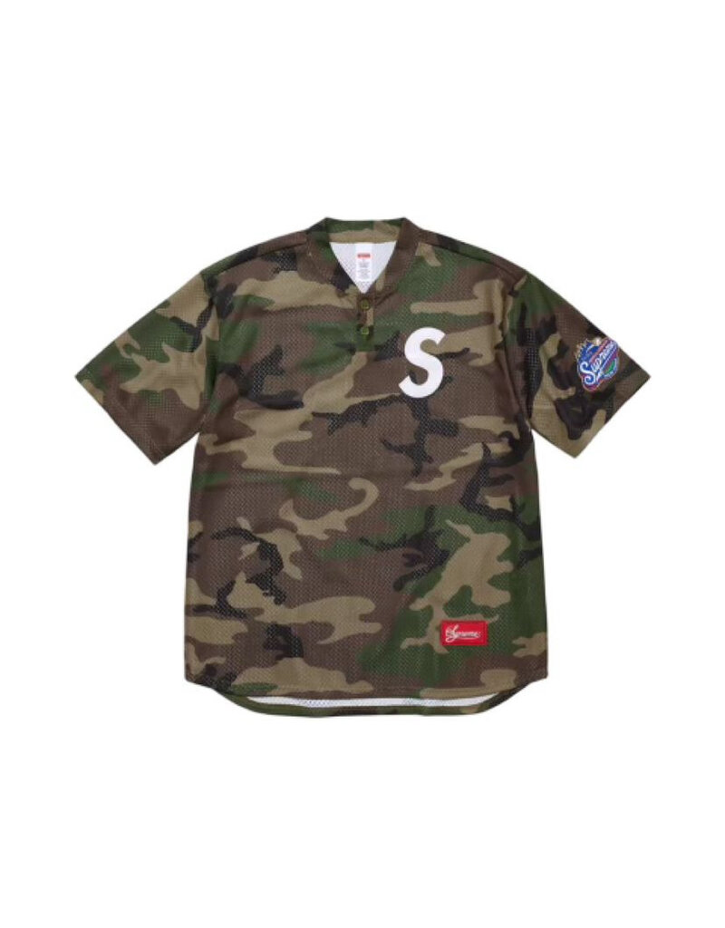 Supreme Supreme S Logo Baseball Henley