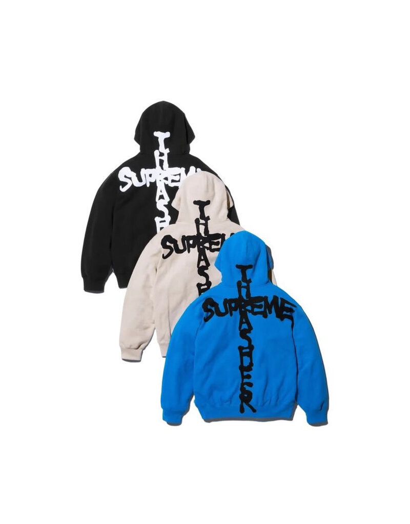 Supreme Supreme Thrasher Zip Up Hoodie - Private Stock Supreme Supreme Thrasher Zip Up Hoodie - Private Stock
