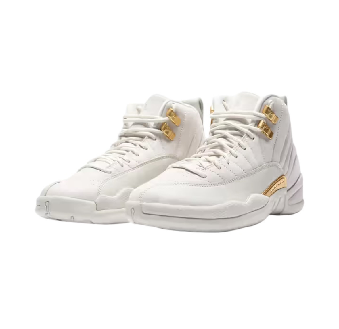 Jordan 12 ovo white and gold hotsell