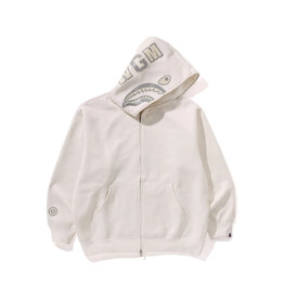 Abathing Ape BAPE LINE CAMO QUILT SHARK HOODIE