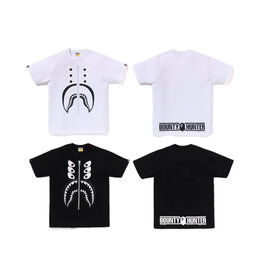 Abathing Ape BAPE X BOUNTY HUNTER MAD SHARK TEE