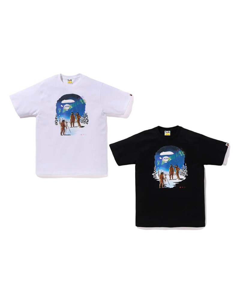 Abathing Ape BAPE AURORA APE HEAD TEE