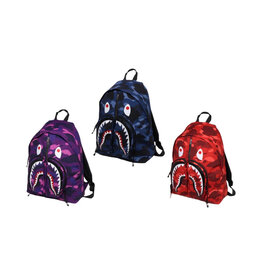 Abathing Ape BAPE COLOR CAMO SHARK DAYPACK