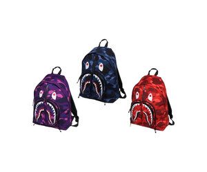 Abathing Ape BAPE COLOR CAMO SHARK DAYPACK - Private Stock