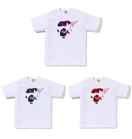 Abathing Ape BAPE COLOR CAMO APE FACE STA TEE