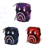 Abathing Ape BAPE COLOR CAMO SHARK MINI BAG