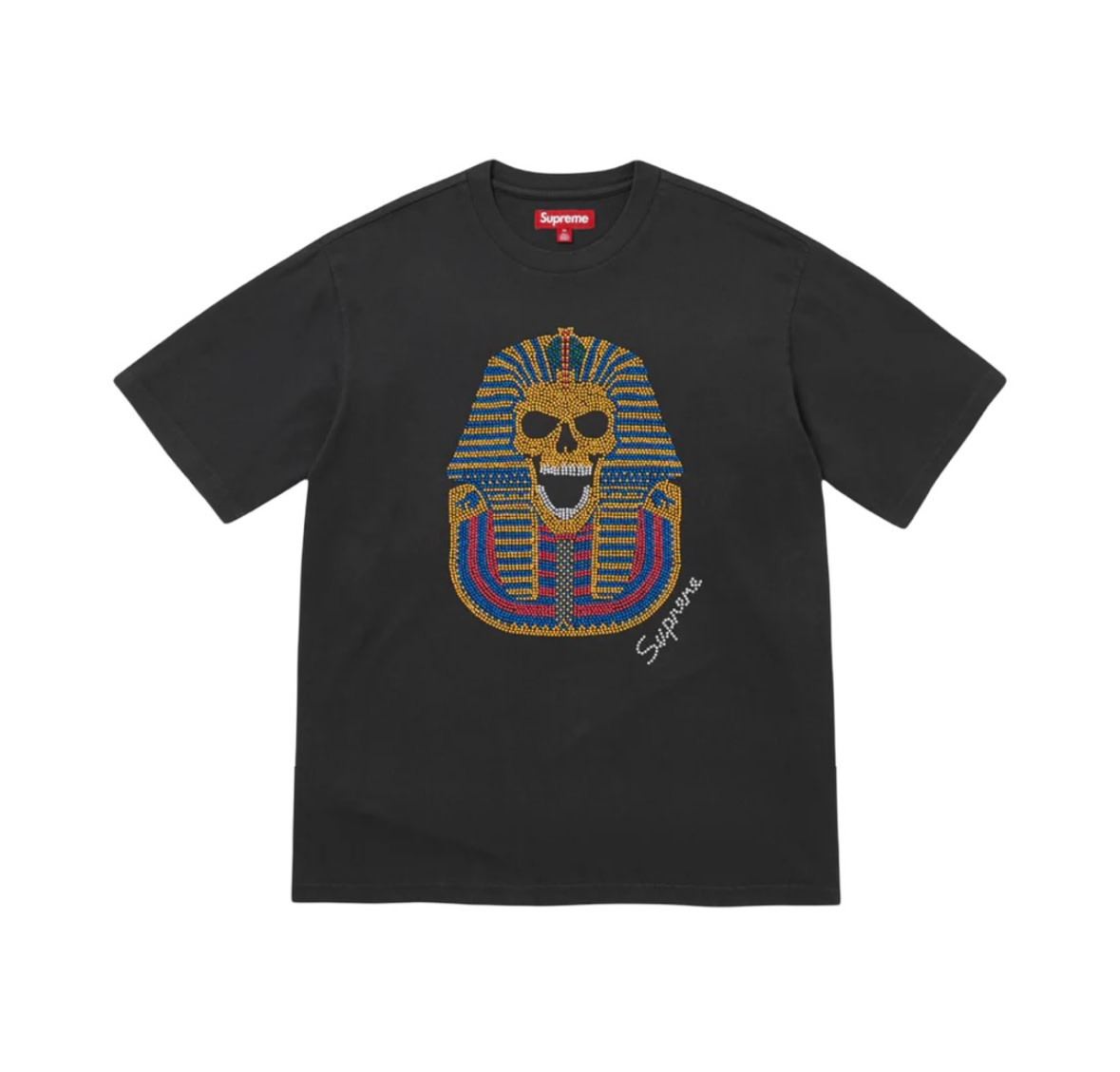 あ*ろ様 supreme King Tut S/S Top OLIVE M supreme-supreme-king-tut-s-s-