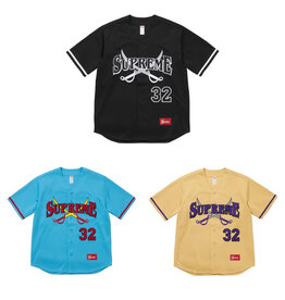 Supreme Supreme Swords Baseball Jersey