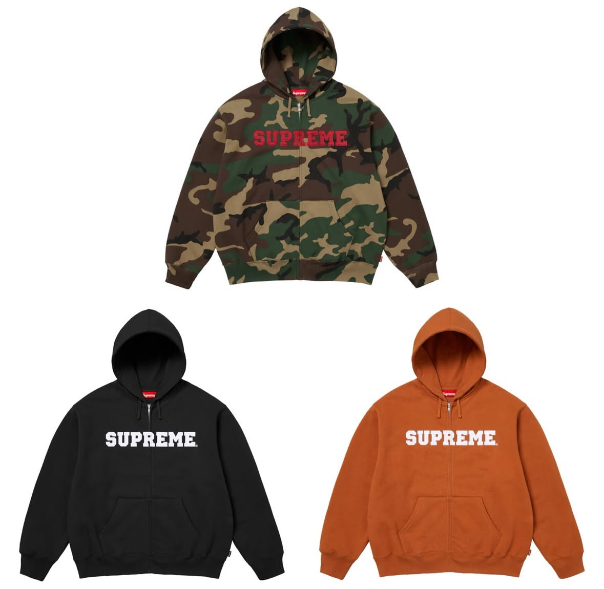 トップス Supreme Collegiate Applique Zip Up Camo トップス Supreme Collegiate Applique Zip Up Camo Buy Supreme