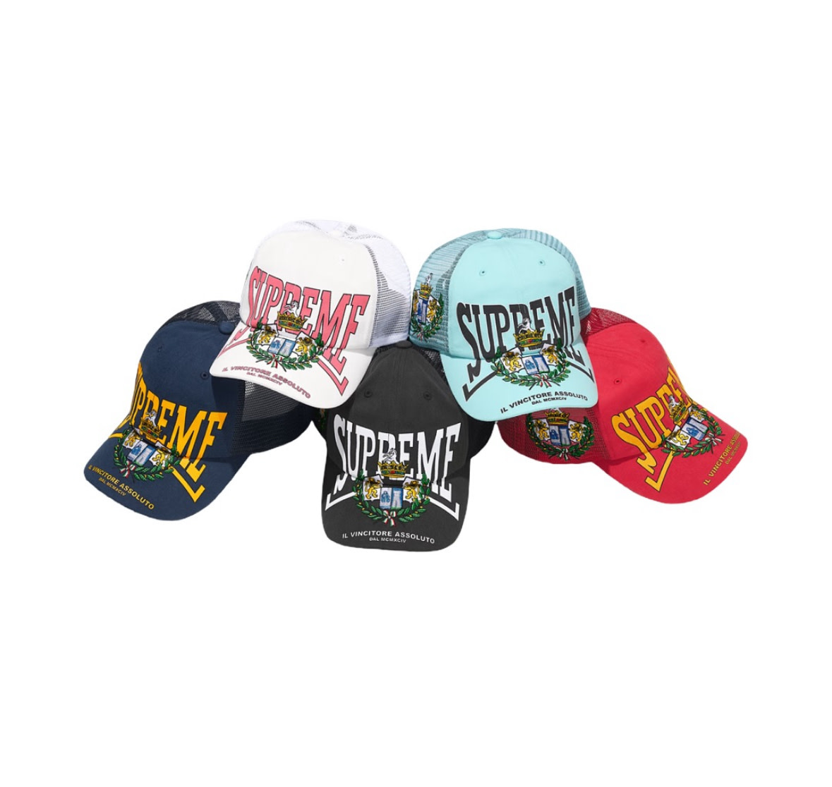 $54 ファッション Supreme Crest Mesh Back 6-Panel 新作