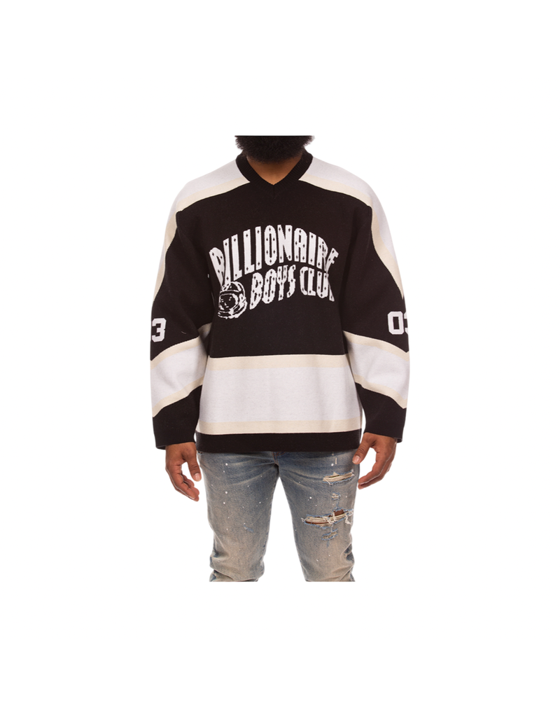 Billionaire boys club bb puck jersey ls sweater knit