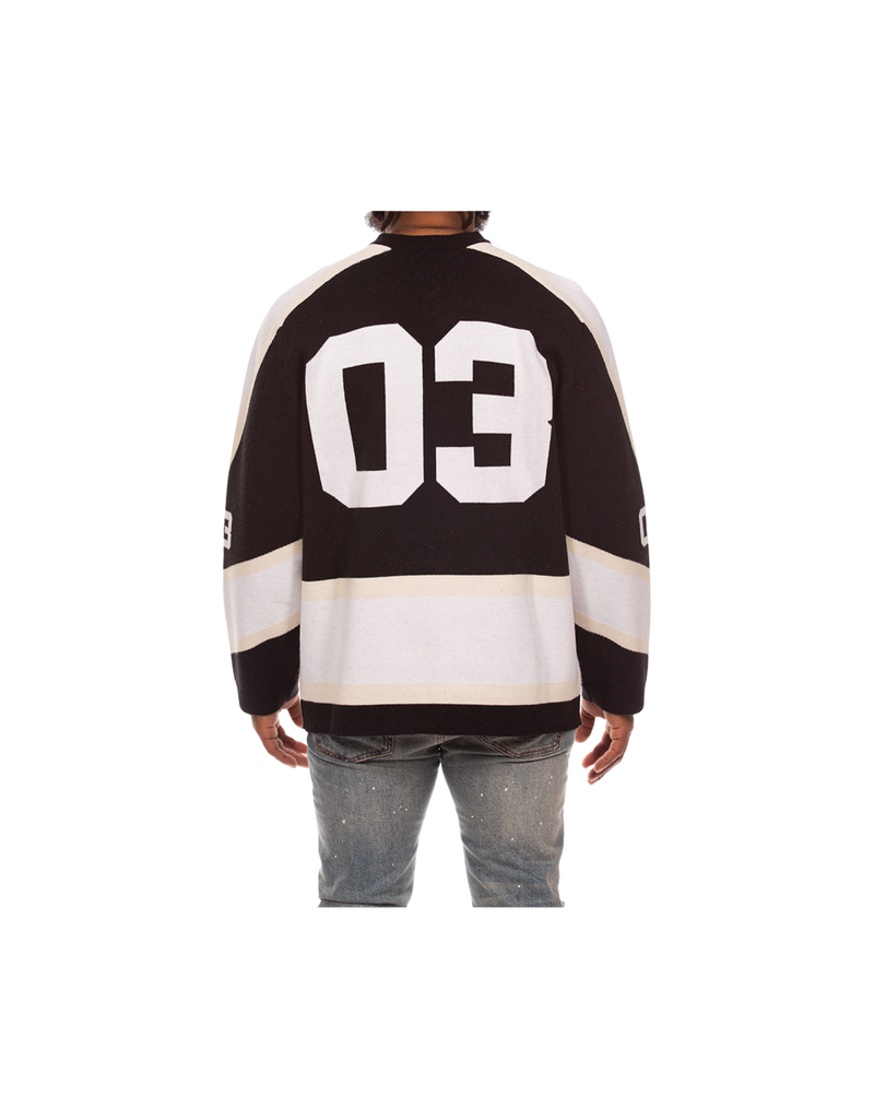 Billionaire boys club bb puck jersey ls sweater knit