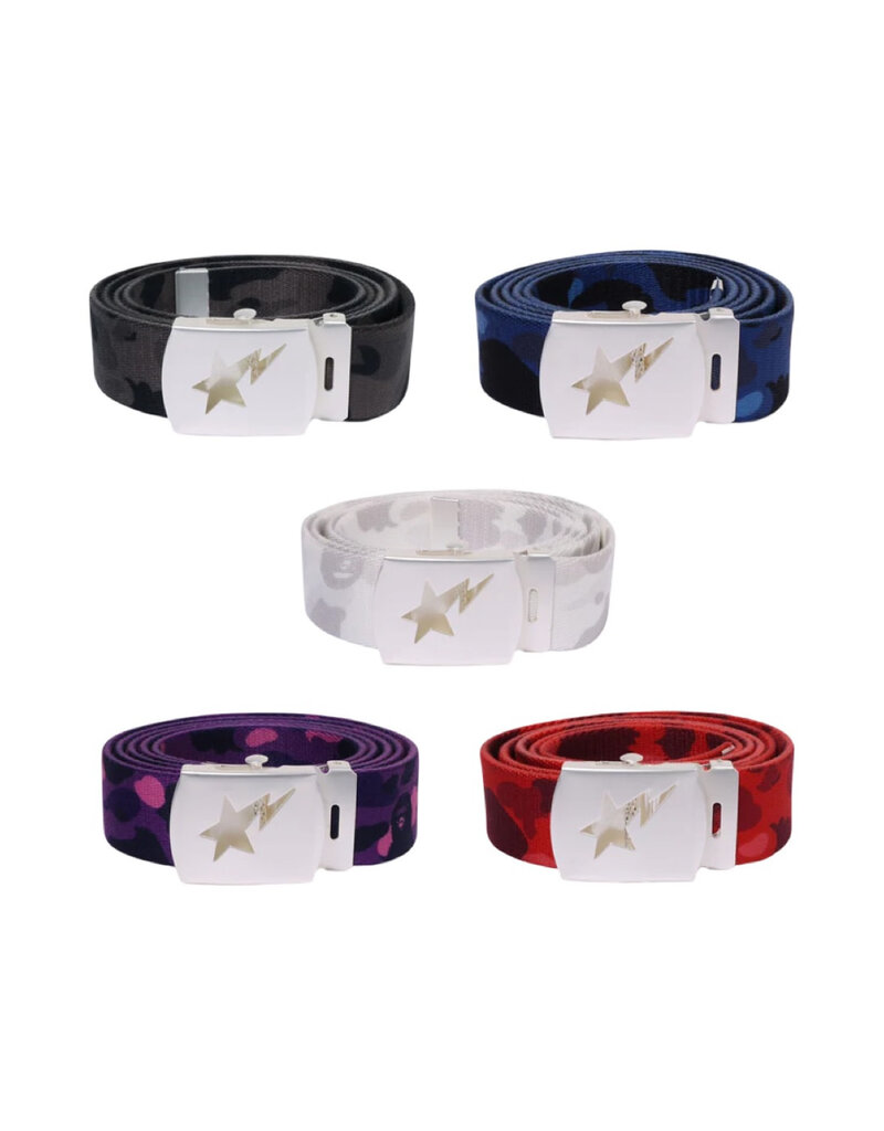 Abathing Ape BAPE COLOR CAMO STA GI BELT