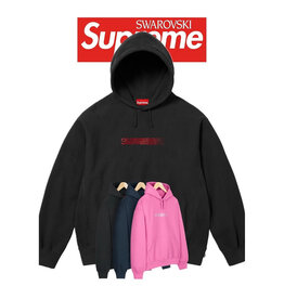 Supreme Supreme Swarovski Motion Logo Hoodie