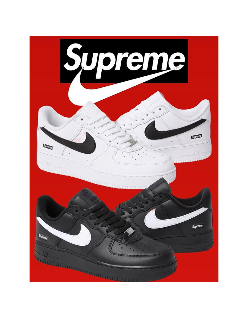 Supreme Nike X Supreme Air Force 1 Low