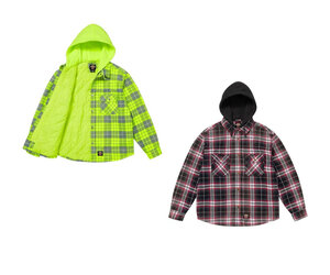 Supreme Supreme Dickies Lined Zip Up Hooded Flannel Shirt