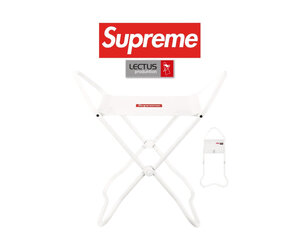 Supreme®/Lectus New York Stool Supreme Lectus New York Stool White - FW25 - JP