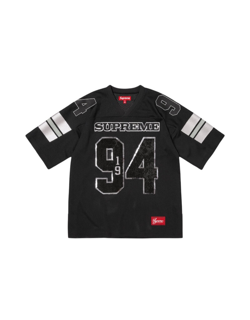 Supreme Supreme Sequin Football Jersey