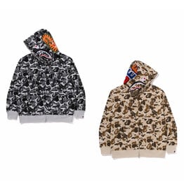 Abathing Ape BAPE DEF JAM SHARK FULL ZIP HOODIE