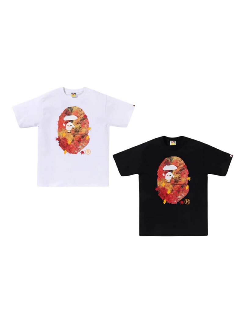 Abathing Ape BAPE JAPAN AUTUMN PHOTO APE HEAD TEE