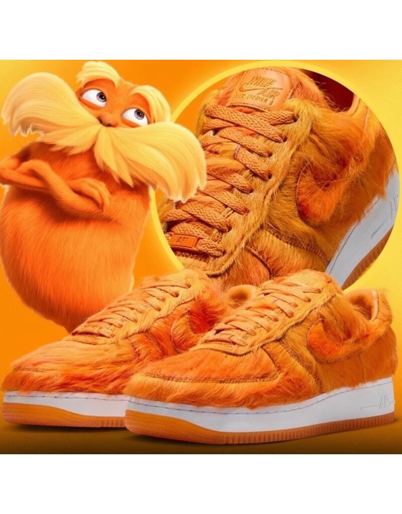 Nike Nike Air Force 1 Technicolor Tale Orange Pony Hair